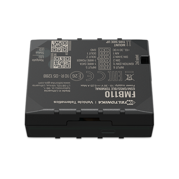 Teltonika FMB110  internal high gain GNSS and GSM antennas no battery with Bluetooth - Promo fino ad esaurimento scorte [FMB110]