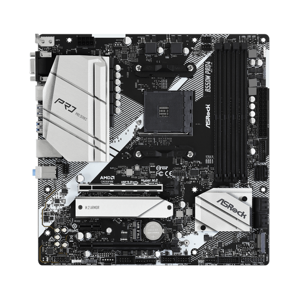 ASROCK MB AMD AM4 B550/4DDR4/6SATA3 [B550M PRO4]