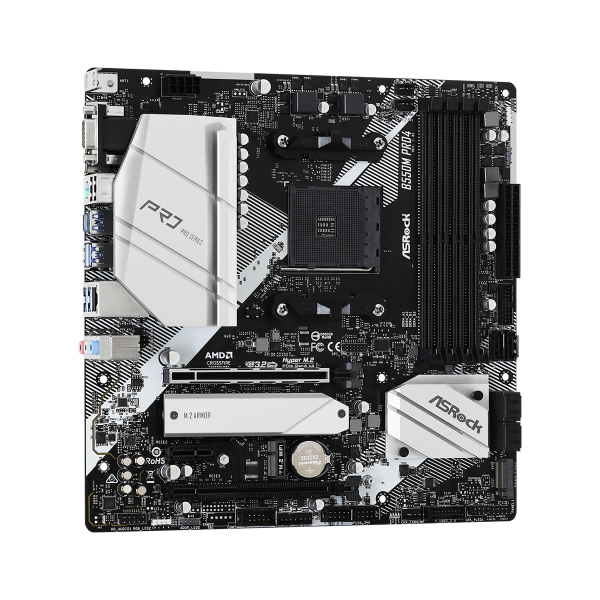 ASROCK MB AMD AM4 B550/4DDR4/6SATA3 [B550M PRO4]