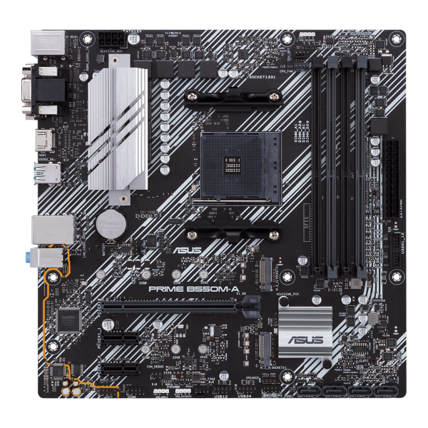 ASUS PRIME B550M-A AMD B550 Socket AM4 micro ATX [90MB14I0-M0EAY0]