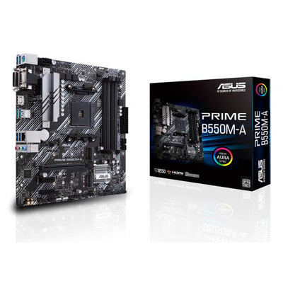 ASUS PRIME B550M-A AMD B550 Socket AM4 micro ATX [90MB14I0-M0EAY0]