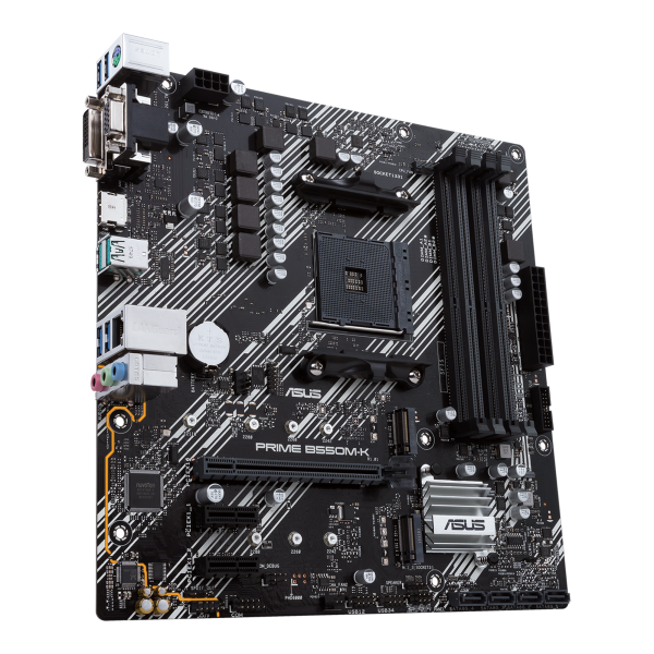 ASUS PRIME B550M-K AMD B550 Socket AM4 micro ATX [90MB14V0-M0EAY0]