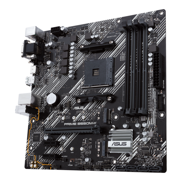 ASUS PRIME B550M-K AMD B550 Socket AM4 micro ATX [90MB14V0-M0EAY0]