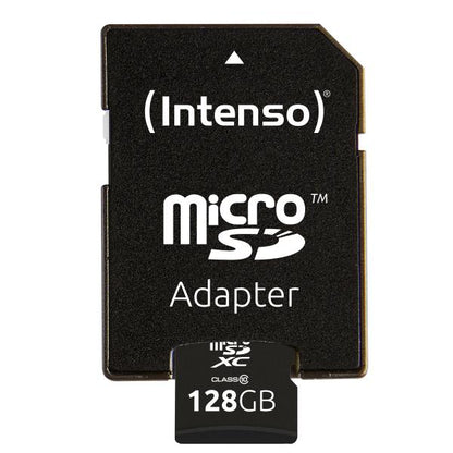 INTENSO MICRO SDHC 128GB CLASSE 10 + ADATTATORE SD [3413491]