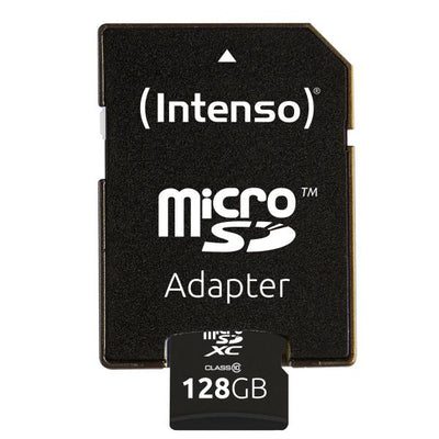 INTENSO MICRO SDHC 128GB CLASSE 10 + ADATTATORE SD [3413491]