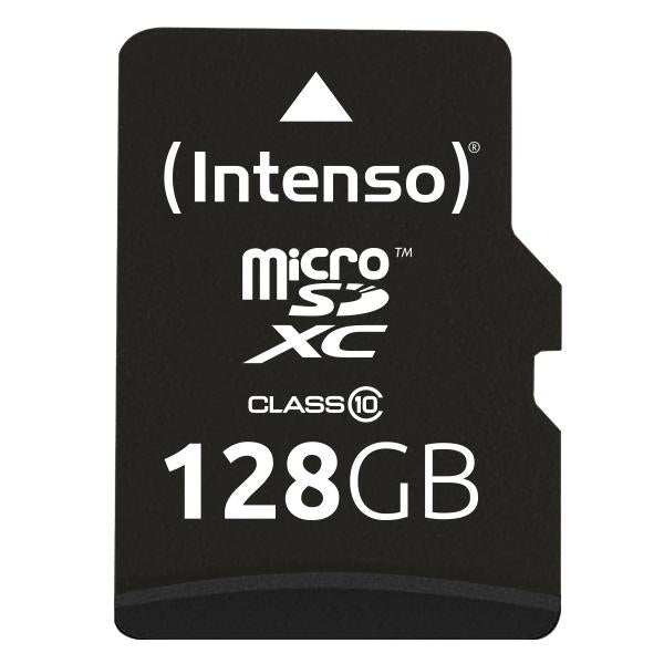 INTENSO MICRO SDHC 128GB CLASSE 10 + ADATTATORE SD [3413491]