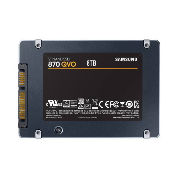 SAMSUNG SSD INTERNO 870 QVO 8TB 2,5 SATA 6GB/S R/W 560/530 [MZ-77Q8T0BW]