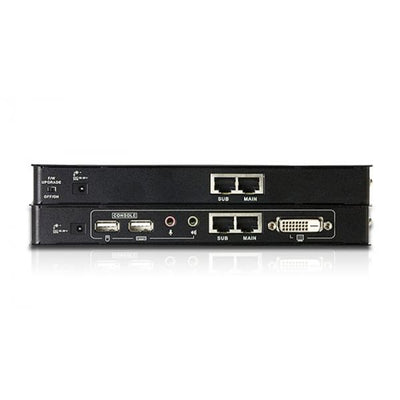 ATEN DVI KVM Extender Dual Link 60Meter, 2560 x 1600 , RS232 , Speaker & Mic.- PROMO FINO AD ESAURIMENTO SCORTE [CE602-AT-G]