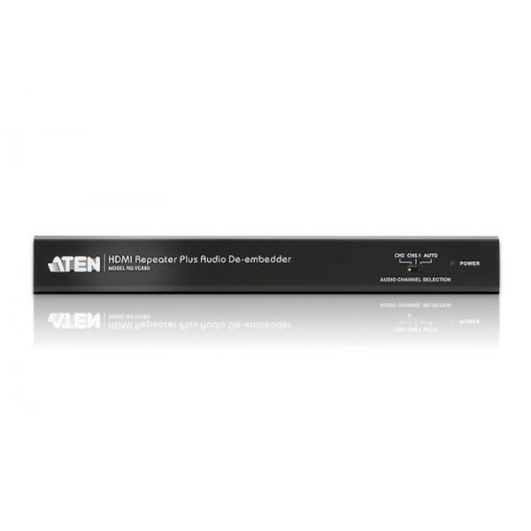 ATEN HDMI Repeater + Audio De-embedder , Supports 3D [VC880-AT-G]