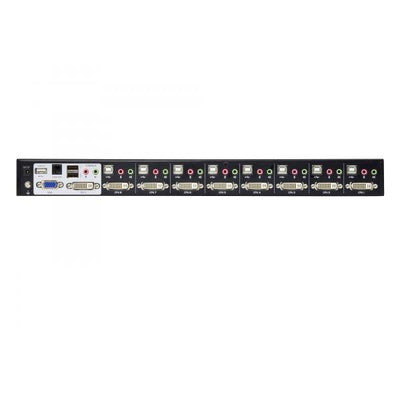 Aten 8-Port USB DVI Dual Link KVM Switch with Audio- PROMO FINO AD ESAURIMENTO SCORTE [CS1788-AT-G]