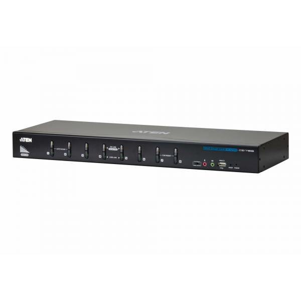 Aten 8-Port USB DVI Dual Link KVM Switch with Audio- PROMO FINO AD ESAURIMENTO SCORTE [CS1788-AT-G]