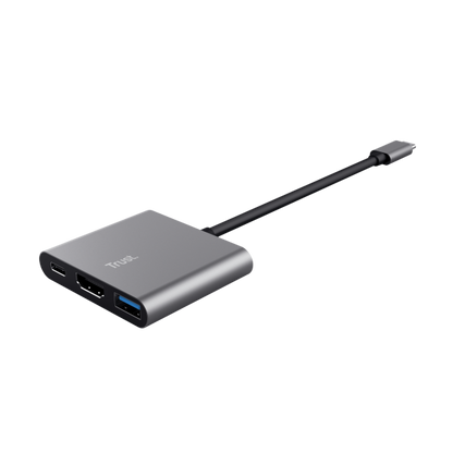 TRUST ADATTATORE DALYX 3-IN-1 USB-C [23772]