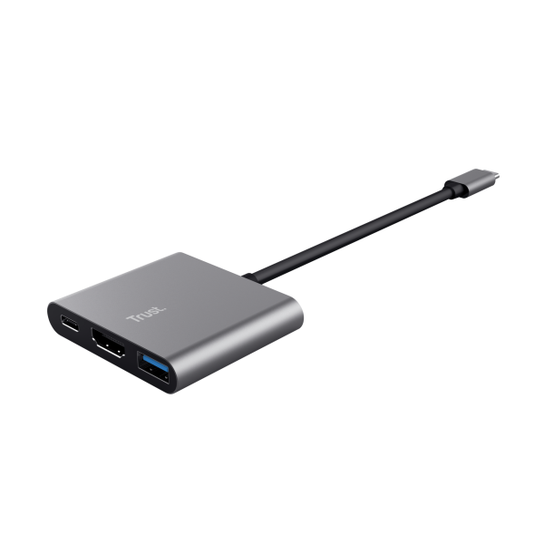 TRUST ADATTATORE DALYX 3-IN-1 USB-C [23772]