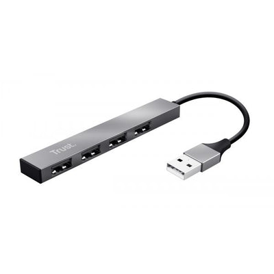 TRUST MINI USB HUB 4 PORTE HALYX ALUMINIUM [23786]