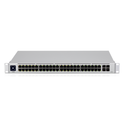 Ubiquiti - USW-48-POE-EU - UniFi 48 Port Layer 2 switch with 32x GbE PoE+, 16x GbE ports, 4x SFP ports, 195W total PoE availability [USW-48-POE-EU]
