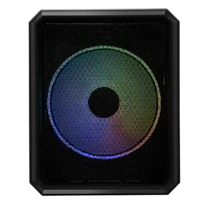 ITEK CASE QBO 8, EVO, MICRO ATX, USB3, 200MM ARGB FAN, 120MM FAN, CARD READER, 3 FINESTRE TRASP [ITGCAQBO30E]