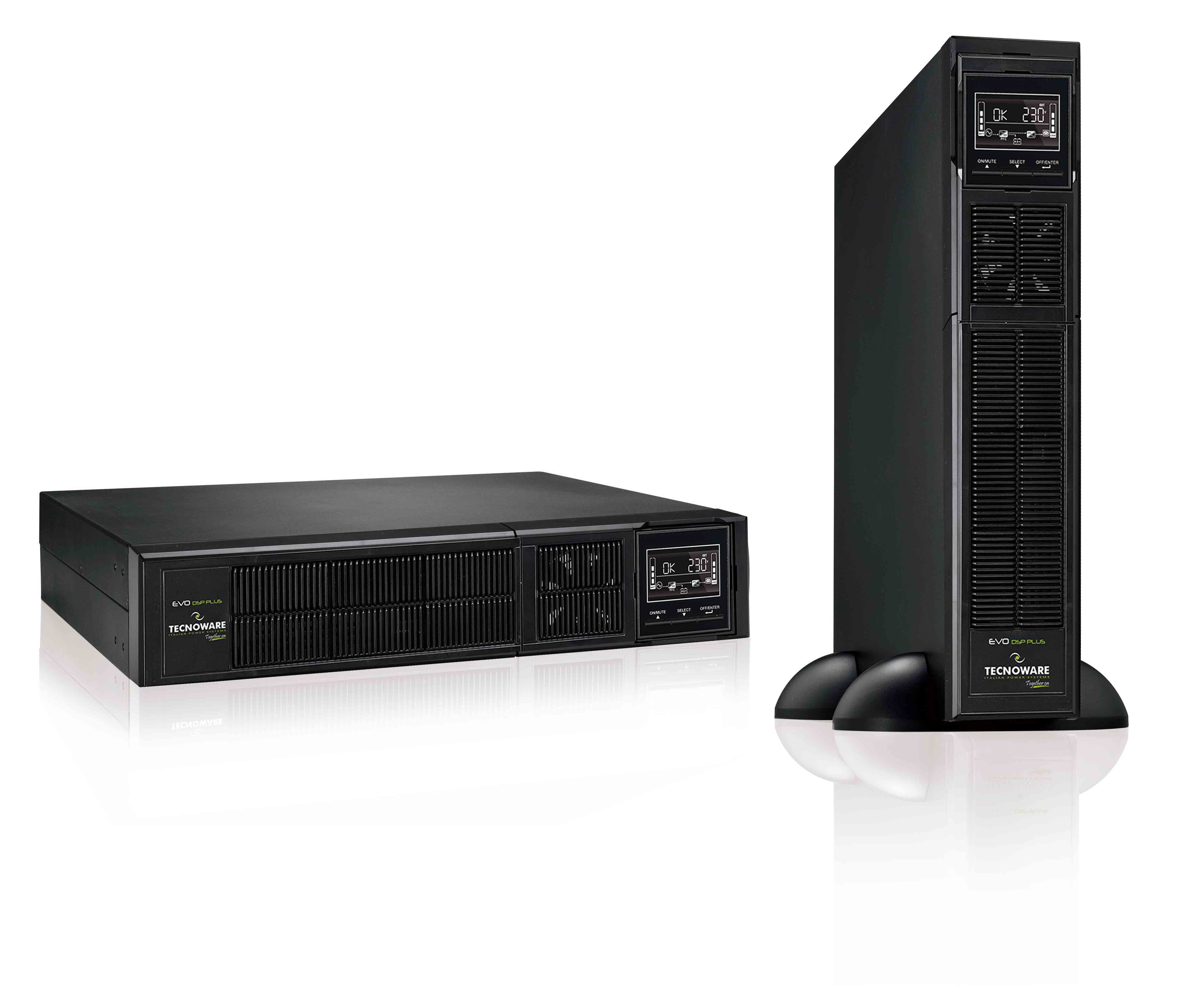 UPS EVO DSP PLUS 3600 RACK/TOWER IEC TOGETHER ON [FGCEDP3602RTIEC]