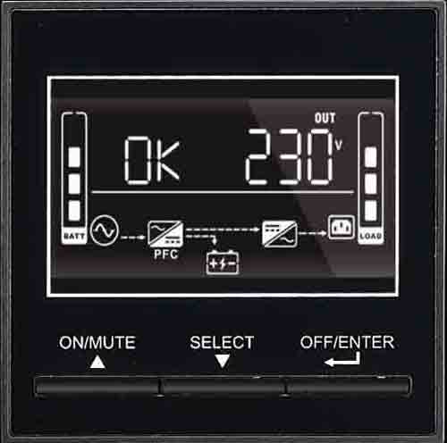 UPS EVO DSP PLUS 3600 RACK/TOWER IEC TOGETHER ON [FGCEDP3602RTIEC]