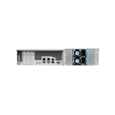 Asustor AS7112RDX NAS Armadio (2U) Collegamento ethernet LAN Nero E-2224 [AS7112RDX/RAILKIT]