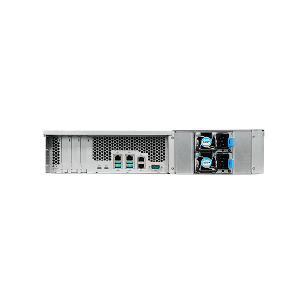 Asustor AS7112RDX NAS Armadio (2U) Collegamento ethernet LAN Nero E-2224 [AS7112RDX/RAILKIT]