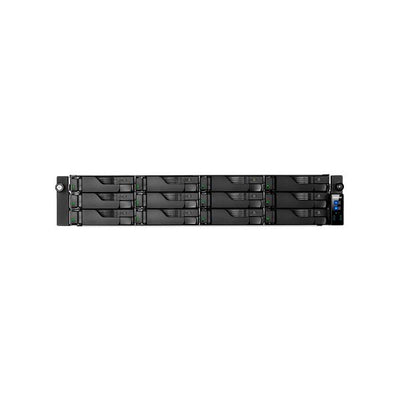 Asustor AS7112RDX NAS Armadio (2U) Collegamento ethernet LAN Nero E-2224 [AS7112RDX/RAILKIT]