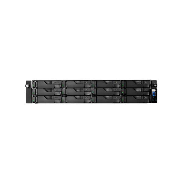 Asustor AS7112RDX NAS Armadio (2U) Collegamento ethernet LAN Nero E-2224 [AS7112RDX/RAILKIT]