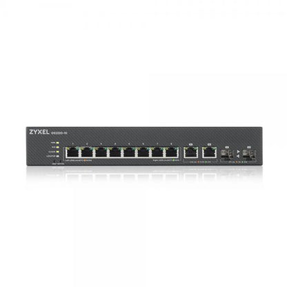 ZYXEL SWITCH MANAGED LAYER 3 LITE, 8X GB, 2X SFP, FANLESS DESKTOP/RACK, NFLEX [GS2220-10-EU0101F]