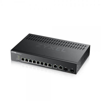 ZYXEL SWITCH MANAGED LAYER 3 LITE, 8X GB, 2X SFP, FANLESS DESKTOP/RACK, NFLEX [GS2220-10-EU0101F]