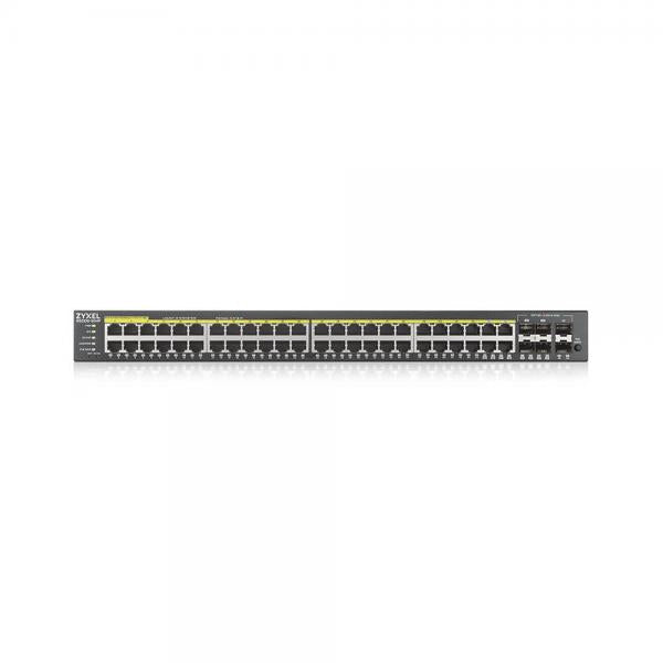 ZYXEL SWITCH MANAGED LAYER 3 LITE, 44X GB POE 375W, 6 SFP, DESKTOP/RACK, NFLEX [GS2220-50HP-EU0101F]