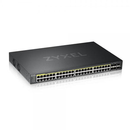 ZYXEL SWITCH MANAGED LAYER 3 LITE, 44X GB POE 375W, 6 SFP, DESKTOP/RACK, NFLEX [GS2220-50HP-EU0101F]