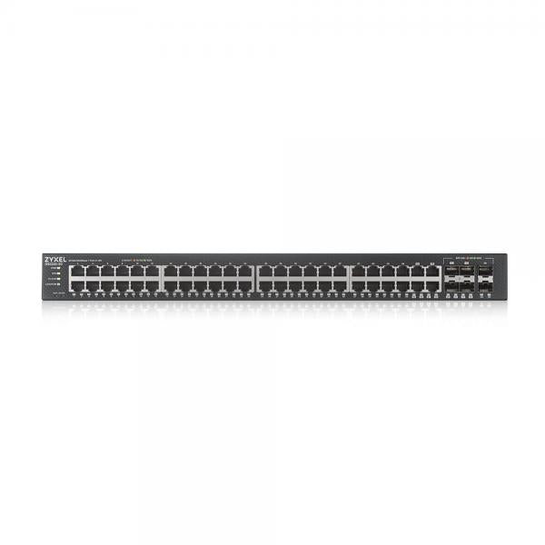 ZYXEL SWITCH MANAGED LAYER 3 LITE, 44X GB, 6 SFP, FANLESS DESKTOP/RACK, NFLEX [GS2220-50-EU0101F]