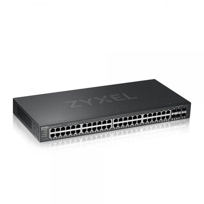 ZYXEL SWITCH MANAGED LAYER 3 LITE, 44X GB, 6 SFP, FANLESS DESKTOP/RACK, NFLEX [GS2220-50-EU0101F]
