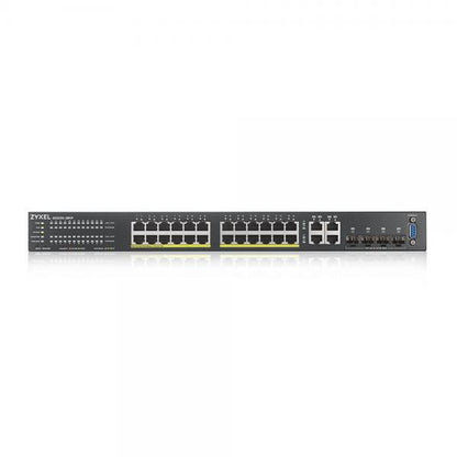 ZYXEL SWITCH MANAGED LAYER 3 LITE, 24X GB POE 375W, 4 SFP, DESKTOP/RACK, NFLEX [GS2220-28HP-EU0101F]