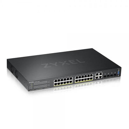 ZYXEL SWITCH MANAGED LAYER 3 LITE, 24X GB POE 375W, 4 SFP, DESKTOP/RACK, NFLEX [GS2220-28HP-EU0101F]