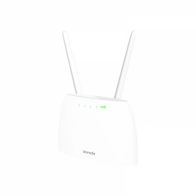 TENDA ROUTER 4G/LTE 300Mbps, 1XLAN/WAN 10/100, 1XLAN 10/100, 1XRJ11 VOLTE, 2 ANTENNE [4G06]