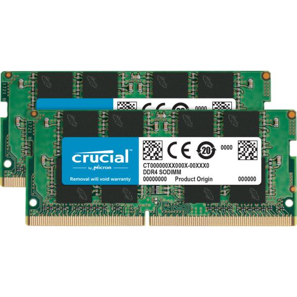Crucial CT2K16G4SFRA32A memoria 32 GB 2 x 16 GB DDR4 260-pin SO-DIMM [CT2K16G4SFRA32A]