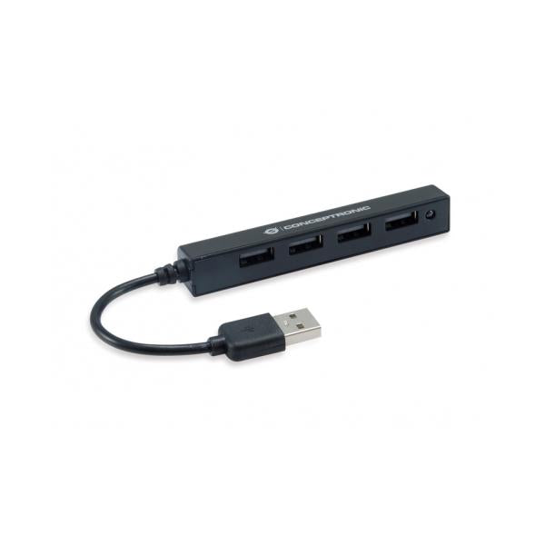 Conceptronic 4-Port USB 2.0 Hub [HUBBIES05B]