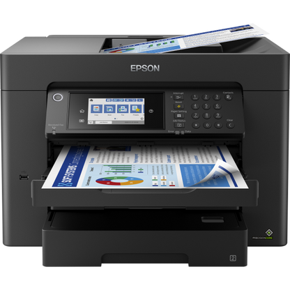 EPSON MULTIFUNZIONE INK A3 COLORE, WF-7840DTWF, 12PPM, FRONTE/RETRO, USB/LAN/WIFI, 4 IN 1 [C11CH67402]