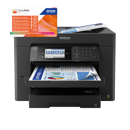 EPSON MULTIFUNZIONE INK A3 COLORE, WF-7840DTWF, 12PPM, FRONTE/RETRO, USB/LAN/WIFI, 4 IN 1 [C11CH67402]