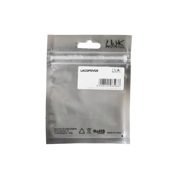 LINK Cavo Displayport Maschio - Dvi Maschio Contatti Dorati Mt. 5 [LKCDPDVI50]
