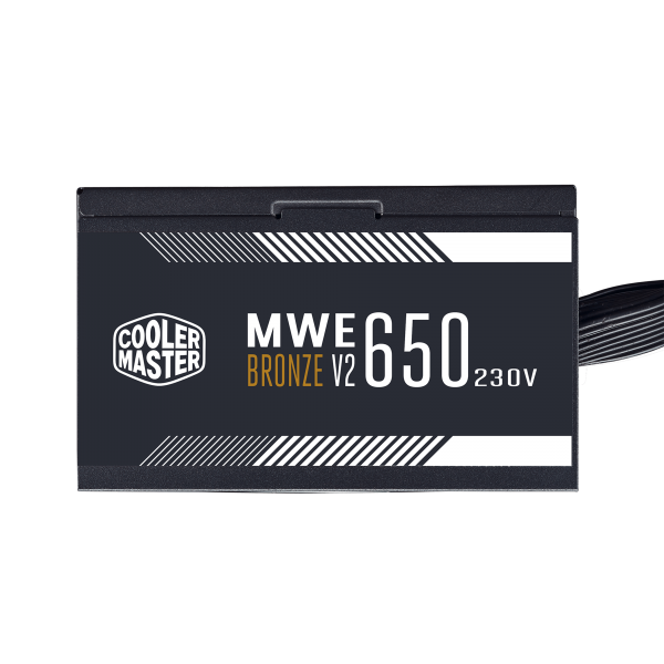 Cooler Master MWE 650 Bronze 230V V2 alimentatore per computer 650 W 24-pin ATX ATX Nero [MPE-6501-ACABW-BEU]