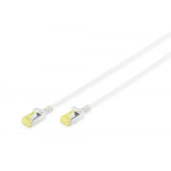 Digitus CAT 6A U -FTP slim patch cord - Cu - LSZH AWG 28/7 - length 1 m - Grey [DK-1624-A-010S]