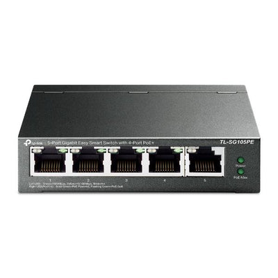 SWITCH 5 GIGABIT 4POE+ 65W [TL-SG105PE]