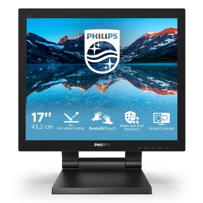 PHILIPS MONITOR TOUCH 17 LED TN 5:4 1280x1024 1MS 250 CDM, IP65, VGA/DVI/DP/HDMI, MULTIMEDIALE [172B9TL]