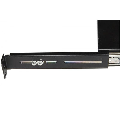 LINK RIPIANO UNIVERSALE PER ARMADIO RACK ESTRAIBILE SU BINARI TELESCOPICI 1 UNITA NERO 350MM [LKRIP350EN]