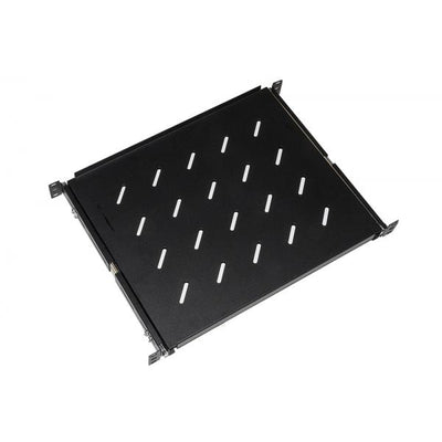 LINK RIPIANO UNIVERSALE PER ARMADIO RACK ESTRAIBILE SU BINARI TELESCOPICI 1 UNITA NERO 350MM [LKRIP350EN]