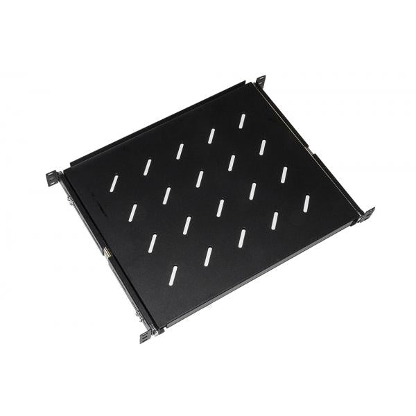LINK RIPIANO UNIVERSALE PER ARMADIO RACK ESTRAIBILE SU BINARI TELESCOPICI 1 UNITA NERO 350MM [LKRIP350EN]