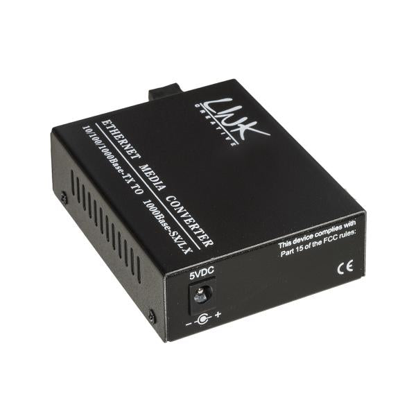 LINK Media Converter Rj45 - Fibra Ottica Sc 10/100/1000 Singlemode 1310Nm [LKMCSM10]