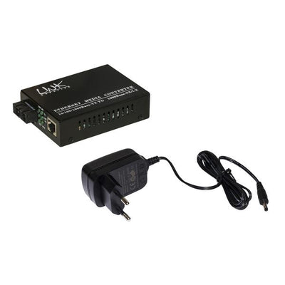 LINK Media Converter Rj45 - Fibra Ottica Sc 10/100/1000 Singlemode 1310Nm [LKMCSM10]
