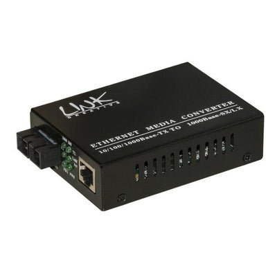 LINK Media Converter Rj45 - Fibra Ottica Sc 10/100/1000 Singlemode 1310Nm [LKMCSM10]